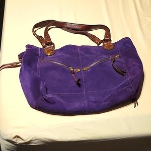 Plum purse